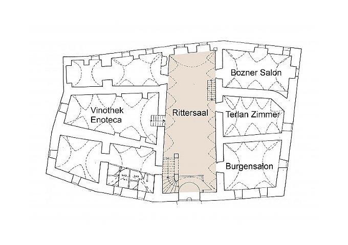 Castel Katzenzungen Rittersaal
