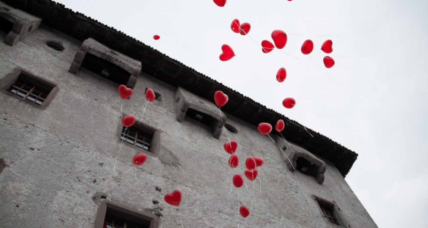 Luftballone Hochzeit Südtirol